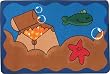 Undersea Treasure Accent Rug Rectangle 2'8