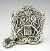 Sterling Silver Torah Shield Miniature S/N: #2837