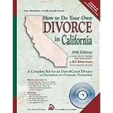 how to do your own divorce in california 29th edition a complete kit for an out of court divorce or dissolution