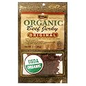 Golden Valley Natural Certified-Organic Beef Jerky, Original, 3-Ounce Pouches (Pack of 8)