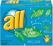 All Powder Laundry Detergent, Fresh Rain, 40-Load Box (Pack of 4) All Powder Laundry Detergent, Fresh Rain, 40-Load Box (Pack of 4)