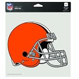 NFL Cleveland Browns 8-by-8 Inch Diecut Colored Decal