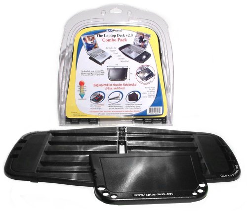 LapWorks Laptop Desk Combo Pack