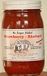 Byler's Homemade Amish Country No Sugar Added Strawberry Rhubarb Jam 16 oz.