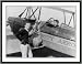 Historic Print (L): New invention for dropping airmail sacks to earth from speeding plane