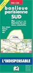 Plan de ville : Paris, banlieue Sud