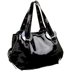 SONDRA ROBERTS NEW YORK Ibiza Patent Small Satchel