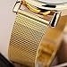Lebanon Women Gold Mesh Band Quartz Gold Watch
