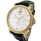 Adriatica of Switzerland Men's Dress Chronograph with Big Date Watch