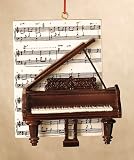 Review Midwest  / Music Lovers Grand Piano & Sheet Music Christmas Ornament