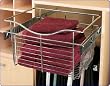 Rev-A-Shelf Pull-Out Closet Basket 18W x 16D x 11H Chrome