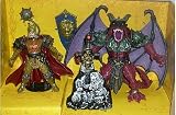 Enlarge toy image: Mighty Knighty Cavalier and Dragon red -  preschool activity for young kids