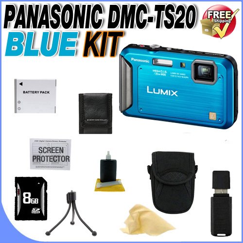 cyber monday price Panasonic DMC-TS20A Bundle 2