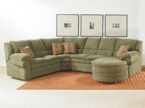 51Z1tT8QiiL 4 Piece Barcelona Sleeper Sectional by Lane   760 Fabric Package: 1968 17 Pecan / 1996 (320 Sec3)