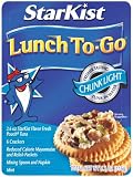 StarKist Tuna Light Lunch To Go, 4.1000-Ounce Pouches (Pack of 12)