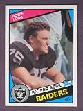 1984 Topps Football HOWIE LONG, RC 