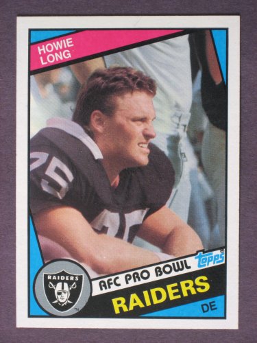 1984 Topps Football HOWIE LONG, RC 