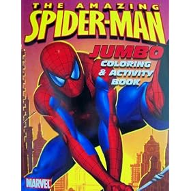 The Amazing Spider-Man Jumbo Coloring and Activity Book (Assorted Coverart) by Marvel
