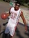 Sport-Set Basketball - Komplett-Set mit Trikot + Short (New York) weiss