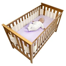 Safe Dreams 4 Sided Cot Wrap (Ivory)
