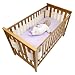 Safe Dreams 4 Sided Cot Wrap (Ivory)