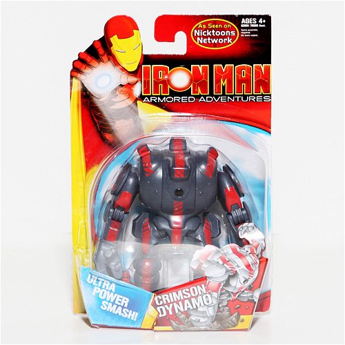 Iron Man Armored Adventures Animated Action Figure Crimson Dynamo