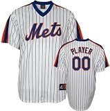 New York Mets Cooperstown White/Royal -Any Player- Replica Jersey