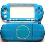 Carnival Blue PSP 3000 Series Full Shell Cover Housing Replacement with Button Set