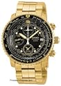 Seiko Men's Flight Alarm Chronograph Watch #SNA414