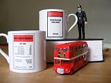 1/2 pint Large coffee mug " TRAFALGAR SQUARE " by Monopoly
