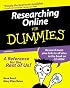 Researching Online for Dummies (with CD-ROM)