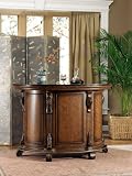 Bourbon Street "Yorktown Cherry" Traditional Bar with Black Granite Top By Powell Furniture