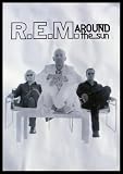 R.E.M. (Around the Sun) Gold Wood-Mounted Music Poster Print - 24 X 36