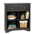 2 Drawer Buffet Table-Black