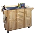 Stainless Steel Top Kitchen Center with Breakfast Bar
