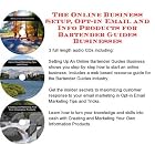 The Online Business Setup, Opt-in Email, Info Products for Bartender Guides Businesses by J Bowman J Orr