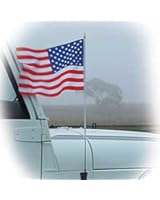 American Flag for Car Antenna 12" x 18"