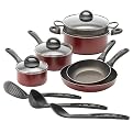 Bialetti Bella 12-pc. Aluminum Set - Red