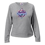 Philadelphia Phillies 2008 World Series Champions Official Team Clubhouse Women's Long Sleeve Tee