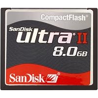 SanDisk 8GB/15MB Ultra II CF Card ( SDCFH-008G-A11, US Retail Package )