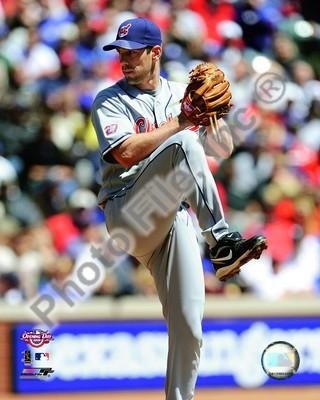 Cliff Lee Indians Pitching 2009 8x10 Photo