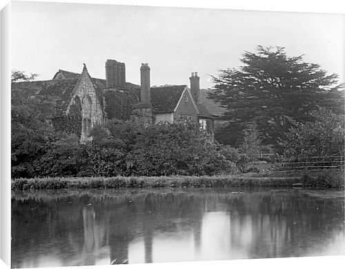 Canvas Prints of Brinsop Court from Country Life 