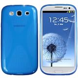 mumbi X-TPU Silikon Schutzh�lle f�r Samsung Galaxy S3 i9300 halbtransparent blauvon "mumbi"