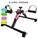 Platinum Fitness Fit Sit Deluxe Folding Pedal Exerciser Leg Machine with Electronic Display