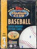 1993 Stadium Club Baseball Cards Unopened Hobby Box Series 3 (24 packs/box, 10 cards/pack)- Look for Randomly inserted 1st Day Production Cards (limited to 2000 each)