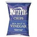 Kettle Chips Sea Salt & Vinegar, 2-Ounce Bags (Pack of 24)