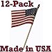 12-Pack American Stick Flag 4