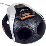 GPX BCD3805SP Portable CD Boombox with Digital AM/FM Tuner