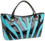 Betsey Johnson Gogo Betsey Tote,Teal/Black,one size