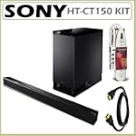 Sony HT-CT150 Virtual 5.1 Channel Sound Bar and Subwoofer Set + Accessory Kit